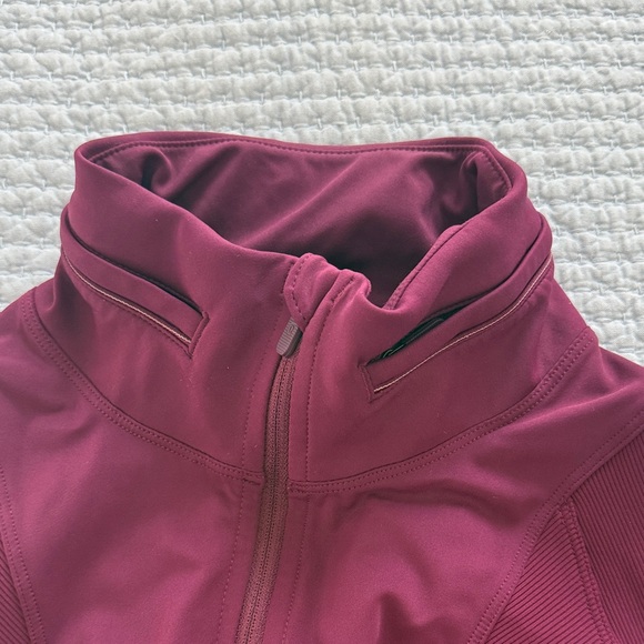 Lululemon Burgundy Zip-Up Jacket - Picture 6 of 11